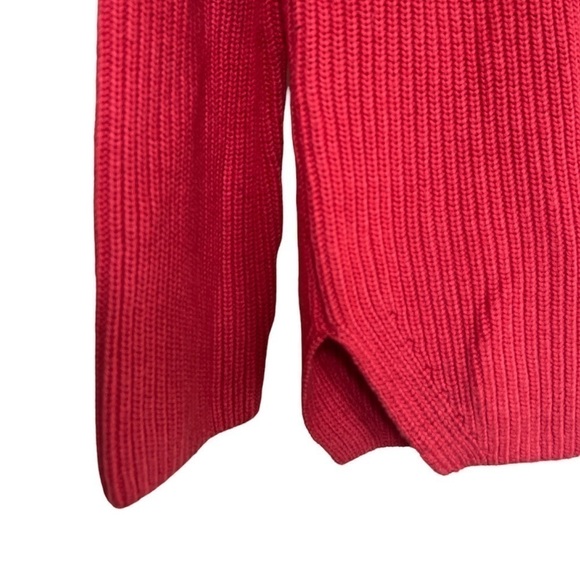 J.Jill Women’s Vneck Coral Knit Sweater, Size Small - Picture 6 of 9